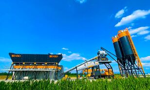 neue FABO COMPACT-60 station&auml;re Betonmischanlage