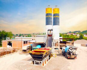 neue FABO SKIP SYSTEM CONCRETE BATCHING PLANT | 60m3/h Capacity stationäre Betonmischanlage