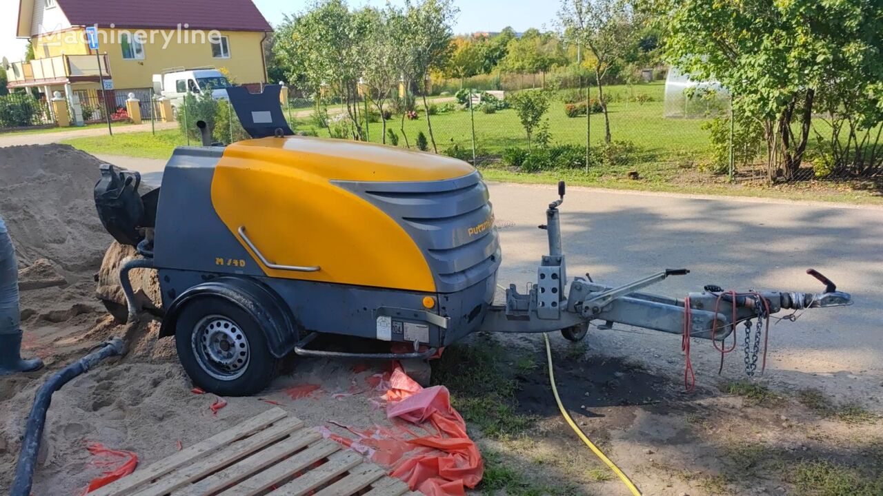 Putzmeister P 740D stacionarna betonska pumpa