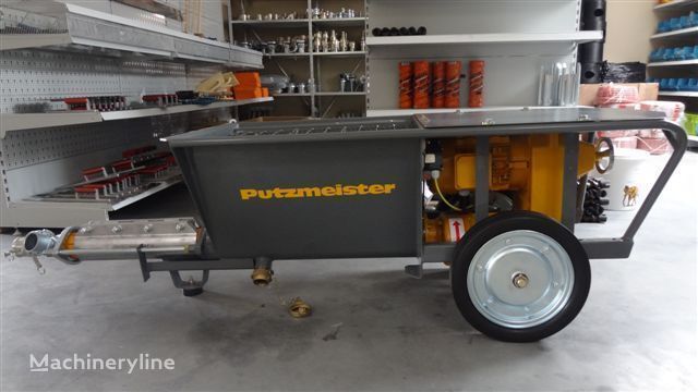 new Putzmeister S5 EV stationary concrete pump