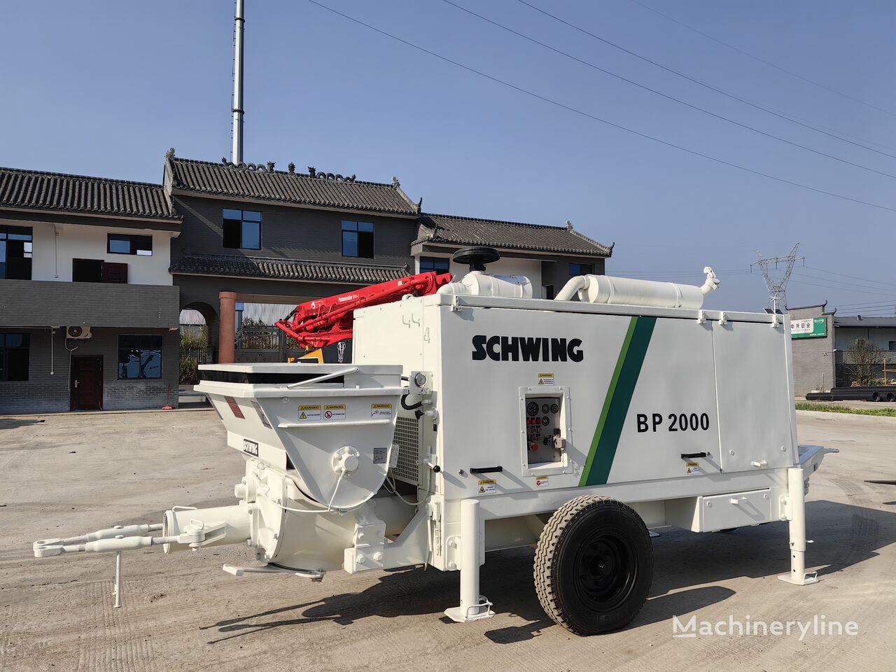 Schwing BP2000 bomba de hormigón estacionaria