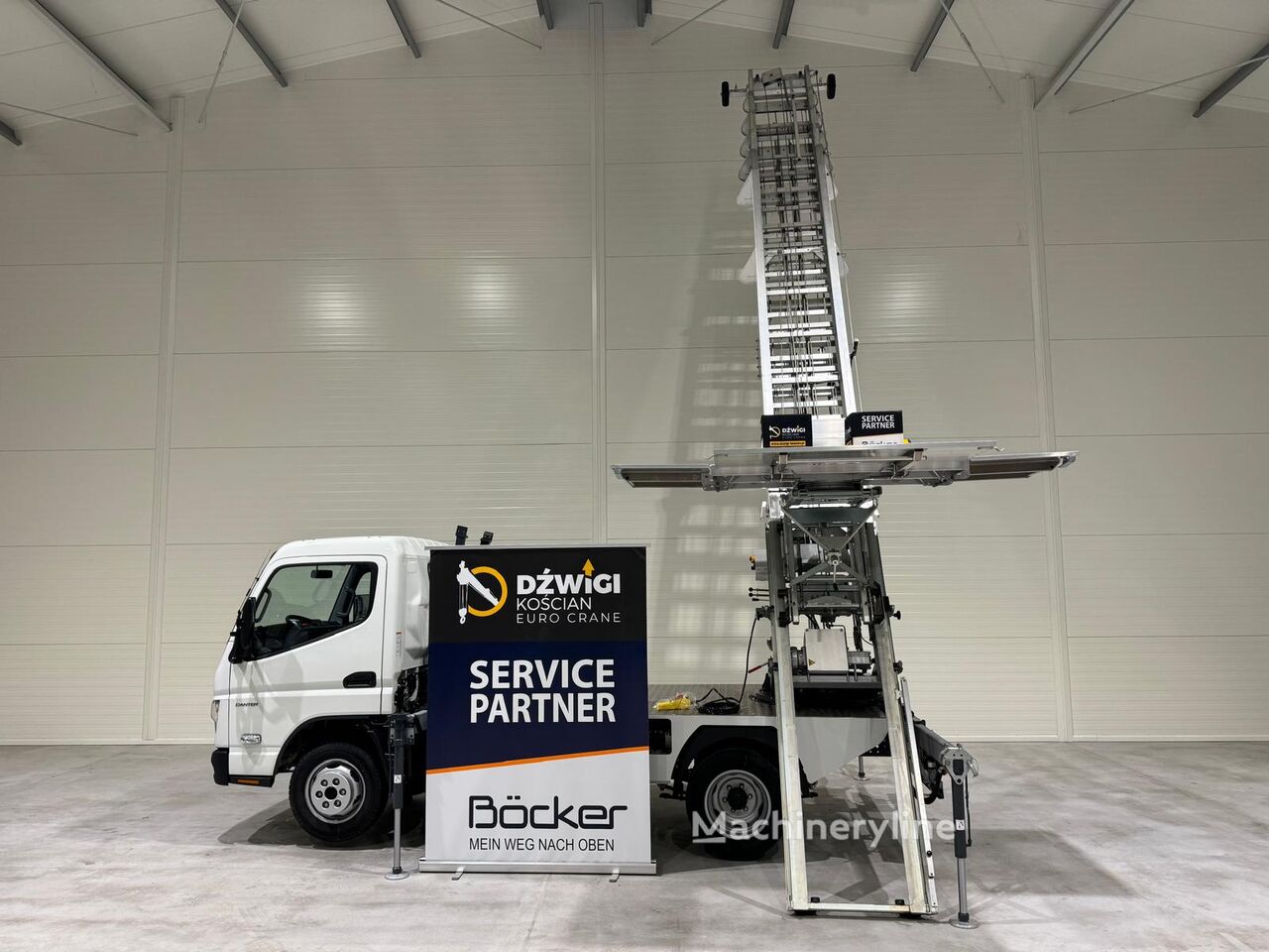 new Böcker Agilo telescopic boom lift