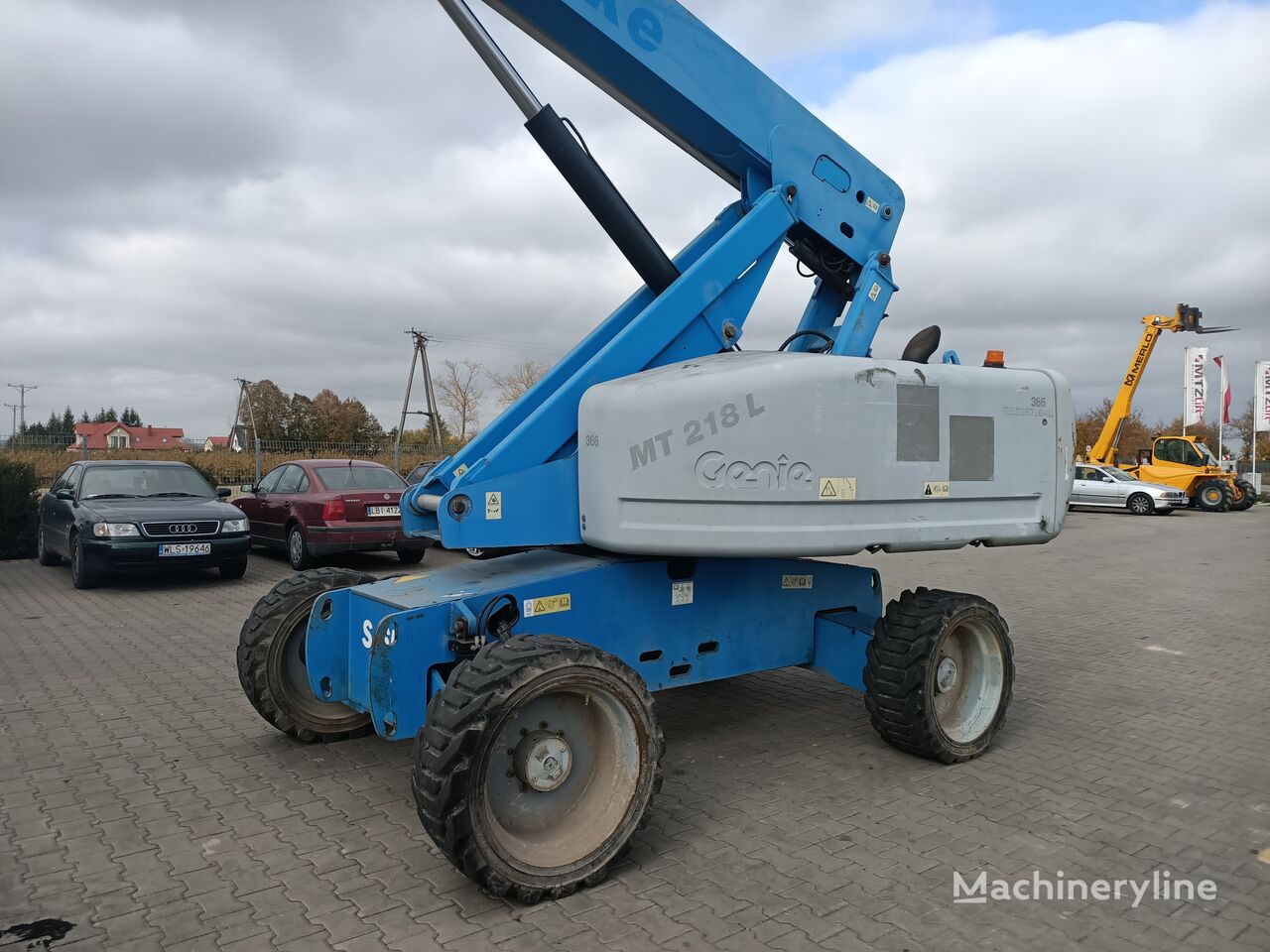 Genie S-65 telescopic boom lift