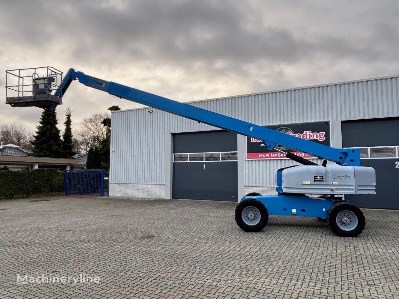 piattaforma telescopica Genie S 85 4x4 Telescopic boomlift, 2007 year!