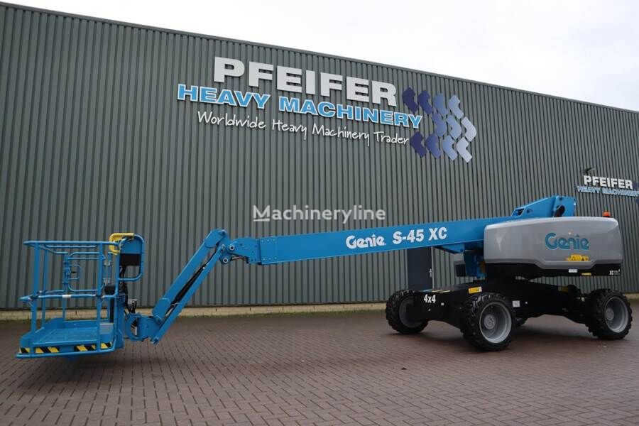 Genie S45XC Valid inspection, *Guarantee! Diesel, 4x4 Dr telescopic boom lift