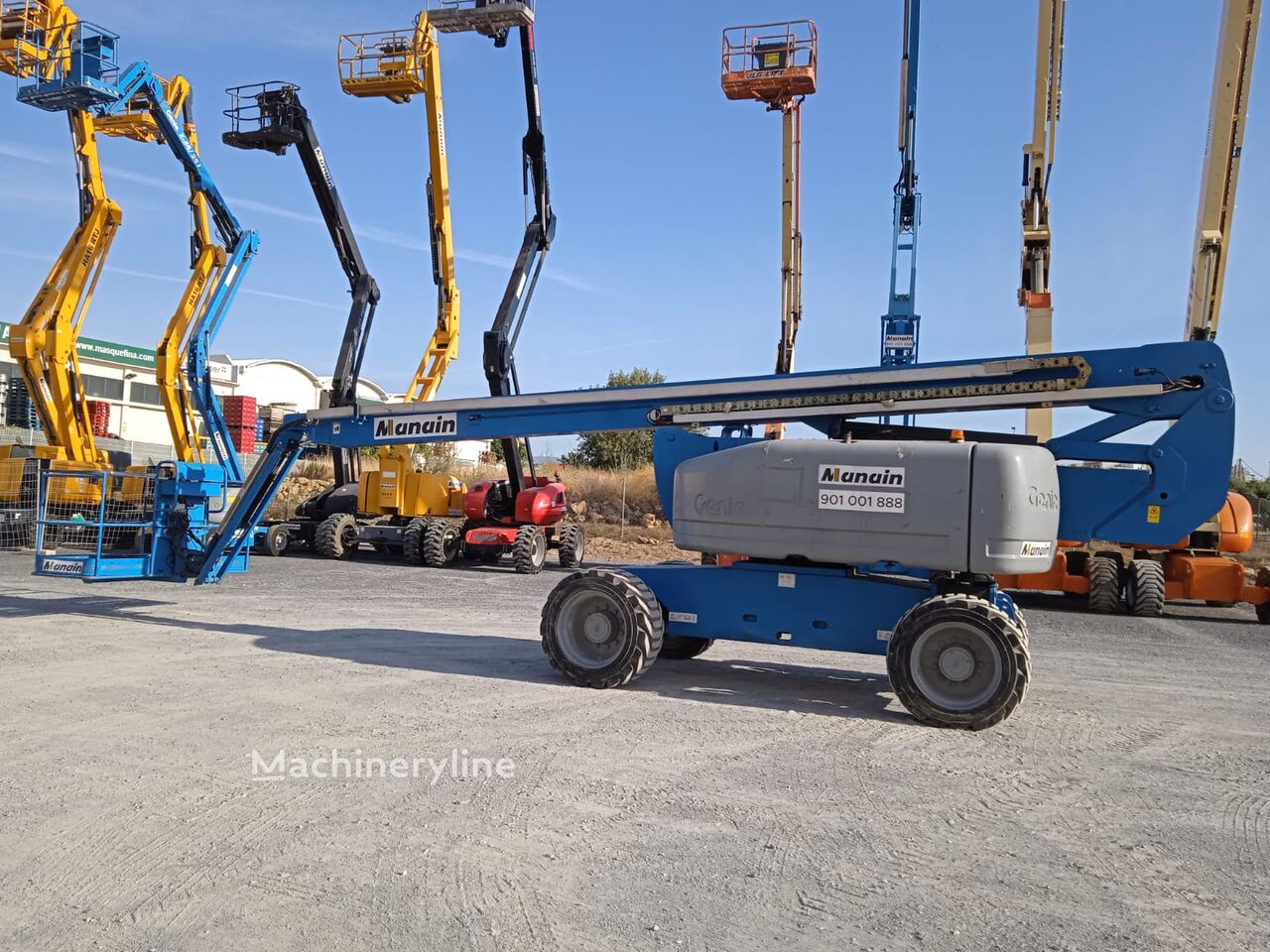 Телескопический подъемник Genie Z-80-60 - Machineryline