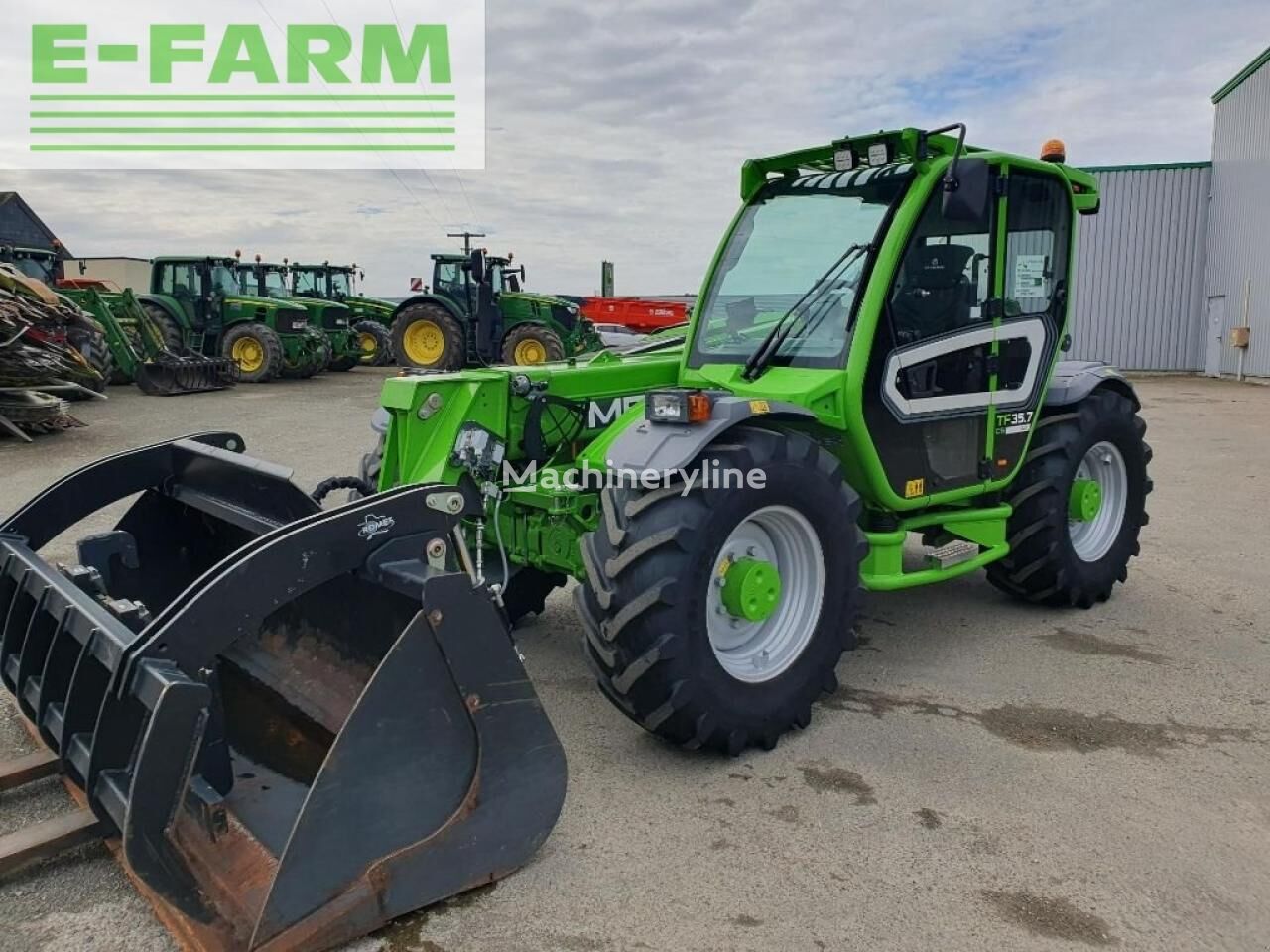 35.7 cs telescopic wheel loader