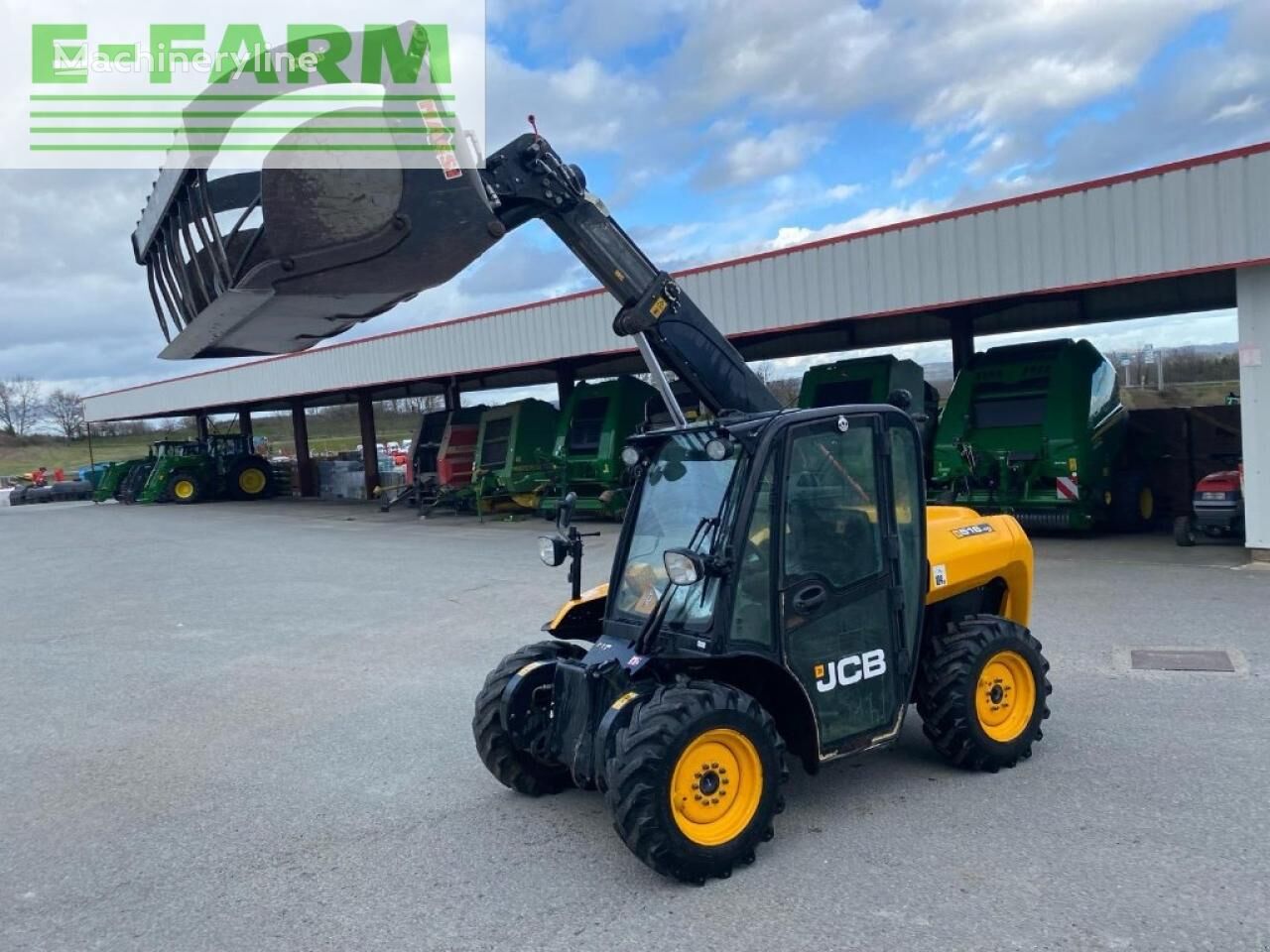 516 40 compact telescopic wheel loader