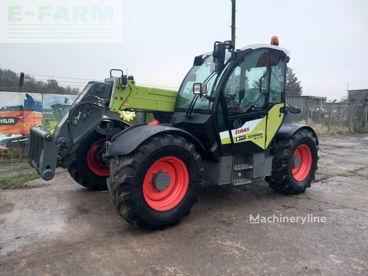 Claas USED SCORPION 736V teleszkópos kerekes rakodó