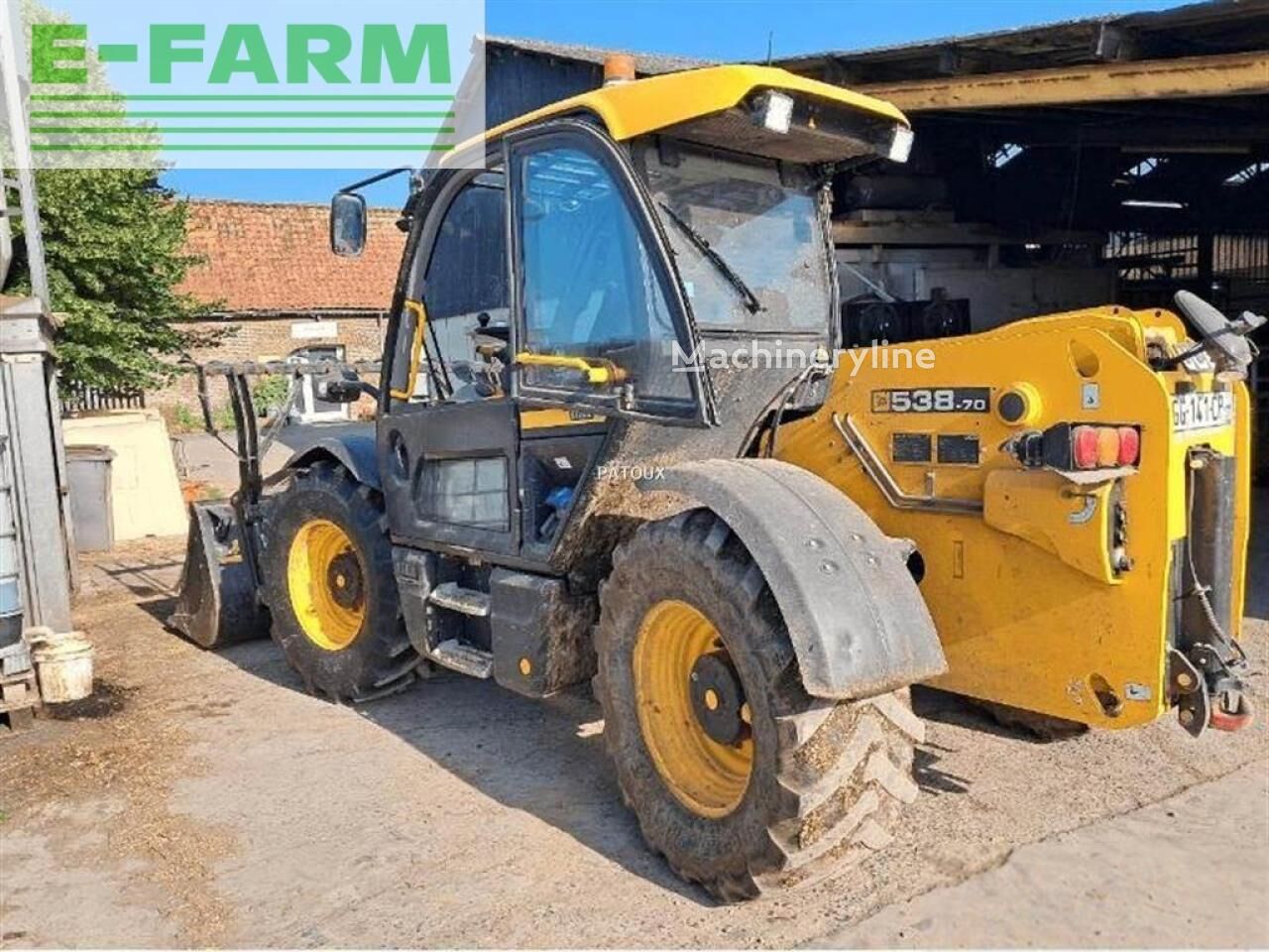 轮式伸缩臂装载机 JCB 538-70 agrisuper