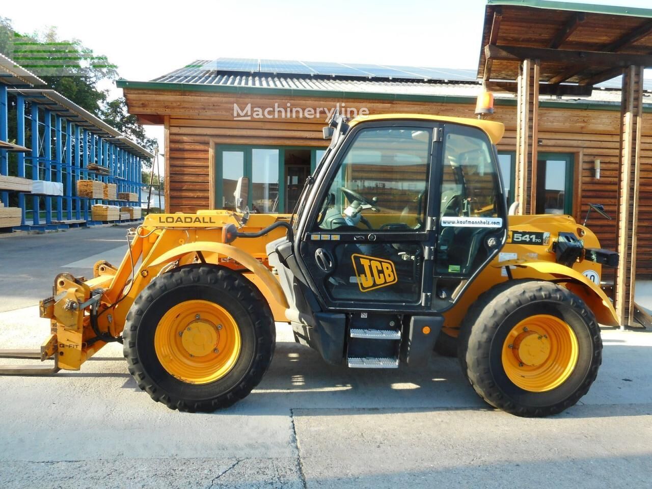 Купить телескопический фронтальный погрузчик JCB 541-70 agri plus | Machineryline EE Телескопический фронтальный погрузчик JCB 541-70 agri plus - Machineryline