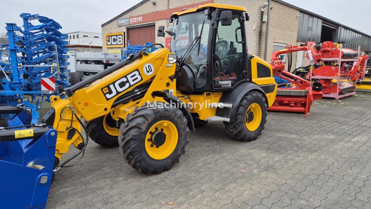 new JCB TM 220 AGRI telescopic wheel loader