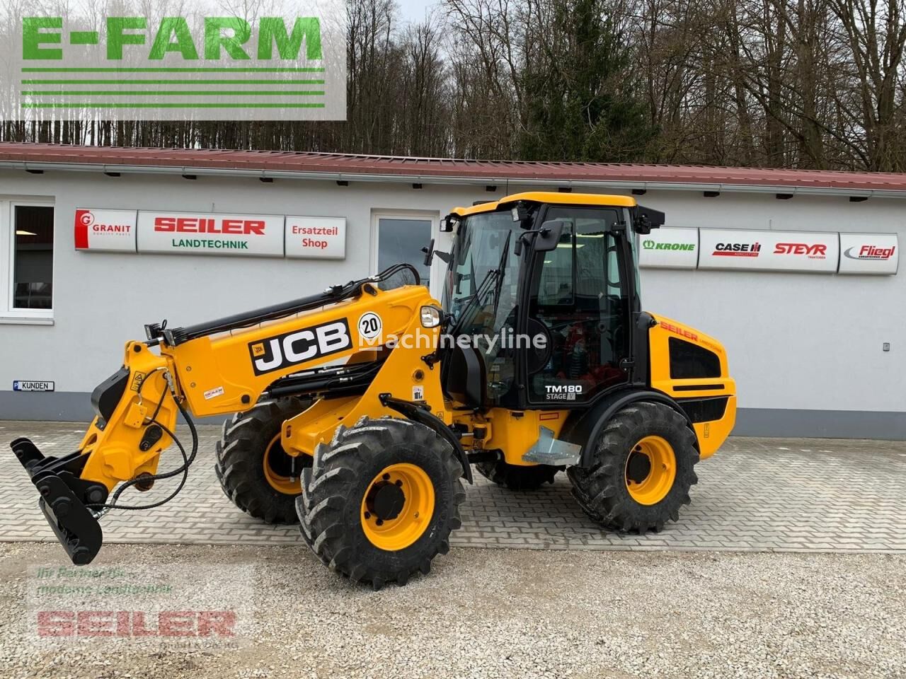 JCB tm 180 agri *vollausstattung* telescopic wheel loader