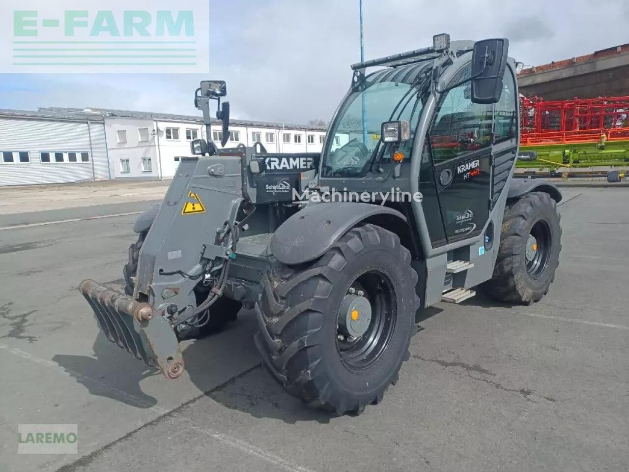 Chargeuse articulée télescopique Kramer kt 447 ecospeed blackedition - Machineryline