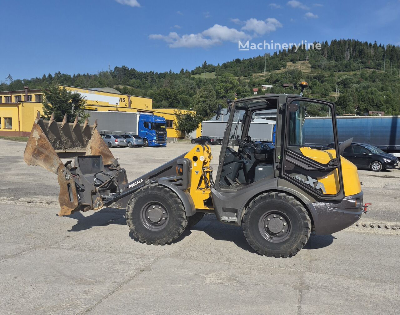 Mecalac AX850 telescopic wheel loader - Machineryline