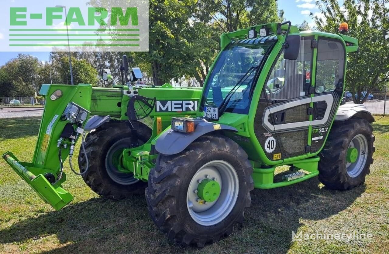 телескопический фронтальный погрузчик Merlo tf 35.7 cs-140