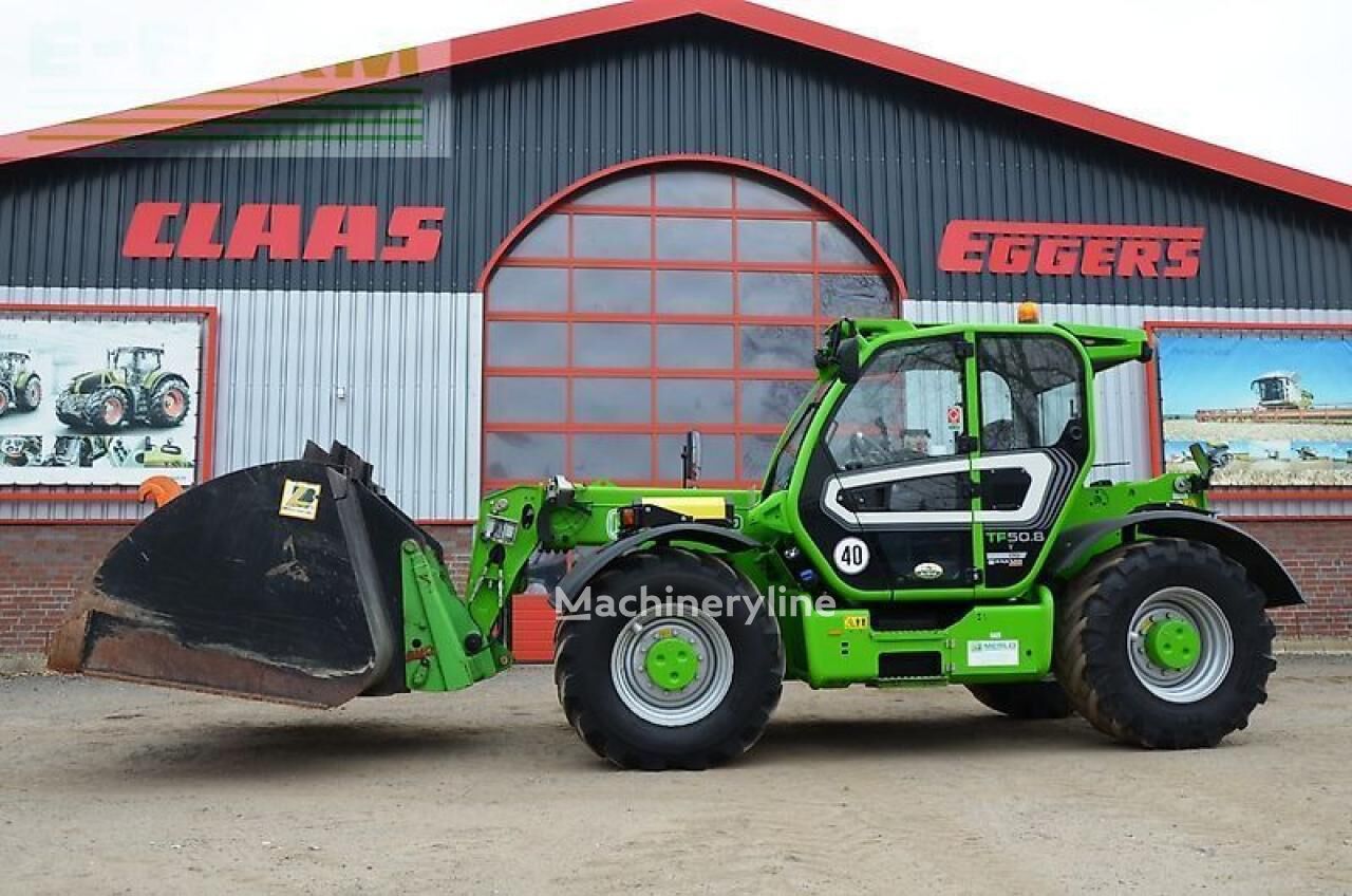 Τηλεσκοπικός εμπρόσθιος φορτωτής Merlo tf 50.8 tf-170 - Machineryline