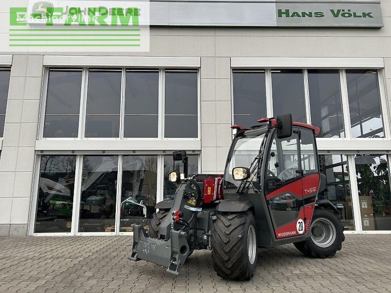 Weidemann t 4512 telescopic wheel loader