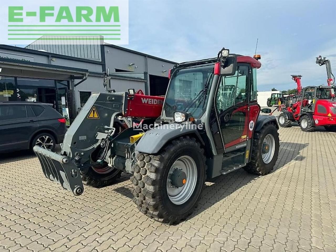 Weidemann t7042 teleszkópos kerekes rakodó