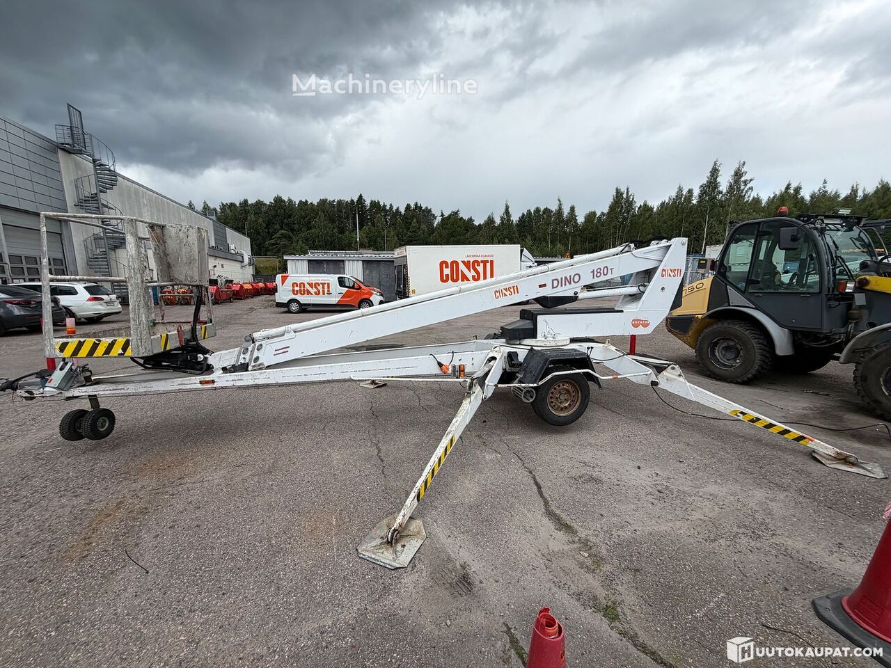 Dino 180 T personnel lift, ten-year inspection valid until 2033, 1997