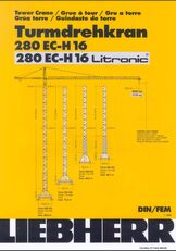 věžový jeřáb Liebherr 280ECH