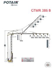 grue à tour Potain GTMR 386 B