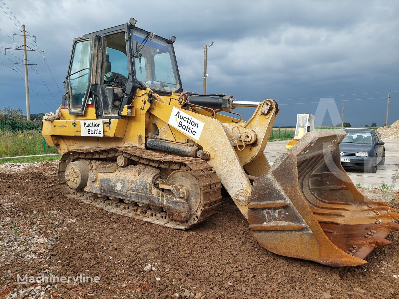 Caterpillar 963 C larvebåndslæsser