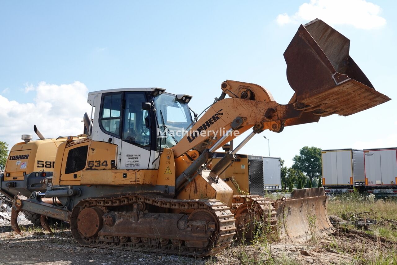 Liebherr LR 634 / ŁADOWARKA CZOŁOWA / NA GĄSIENICACH / ZRYWAK TYŁ / 2007  larvebåndslæsser