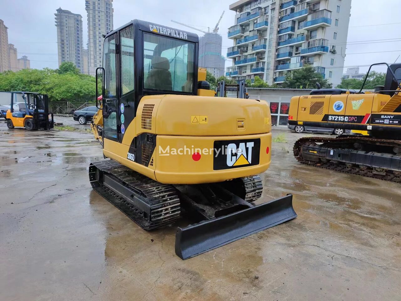 CAT 306D tracked excavator