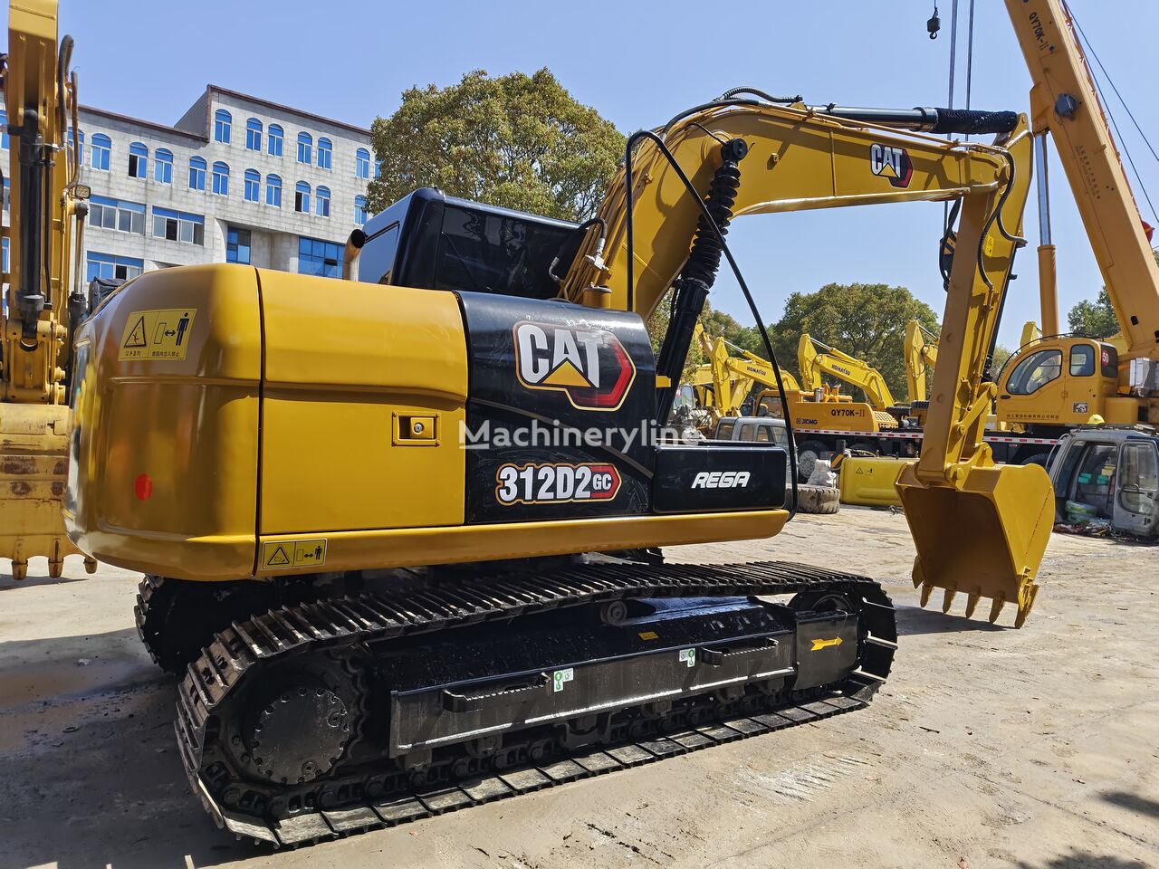 CAT 312D2GC excavadora de cadenas