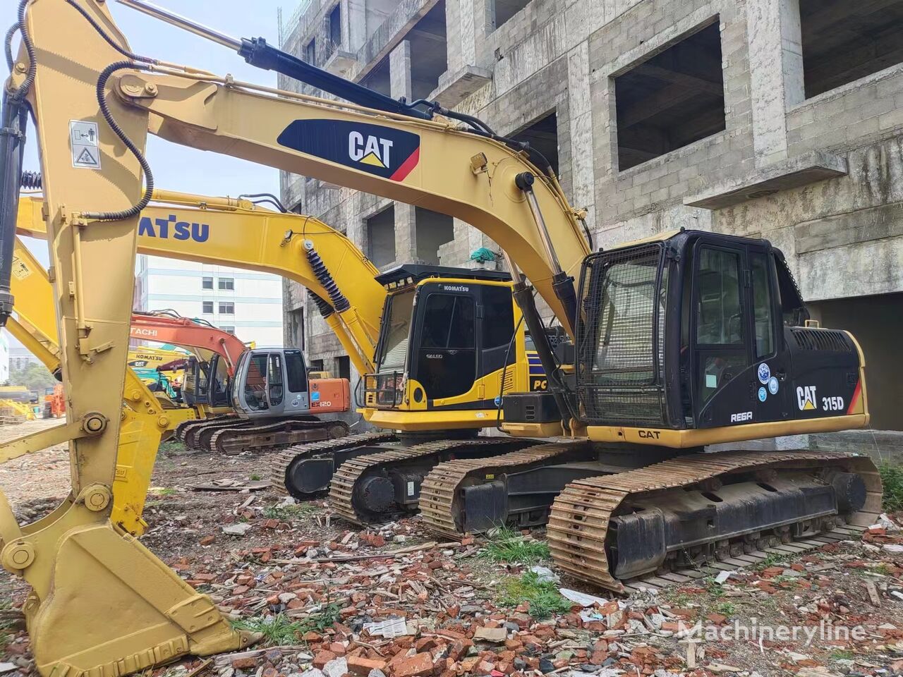 верижен багер CAT 315D