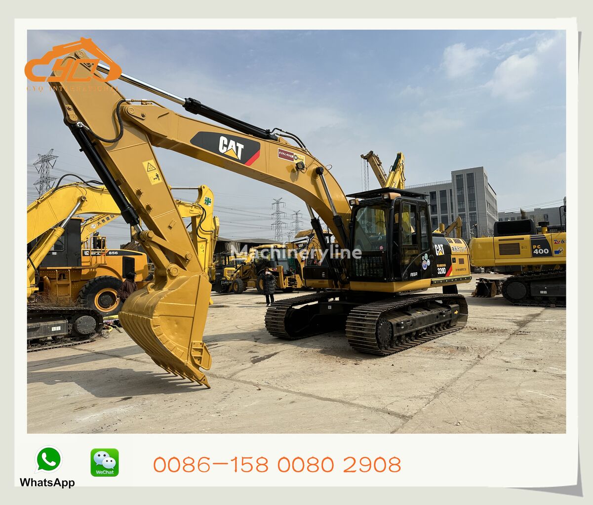 гусеничный экскаватор CAT 320D