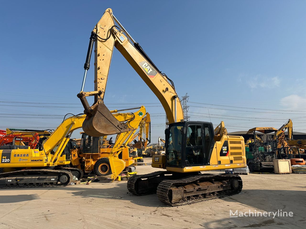 CAT 320GC  tracked excavator