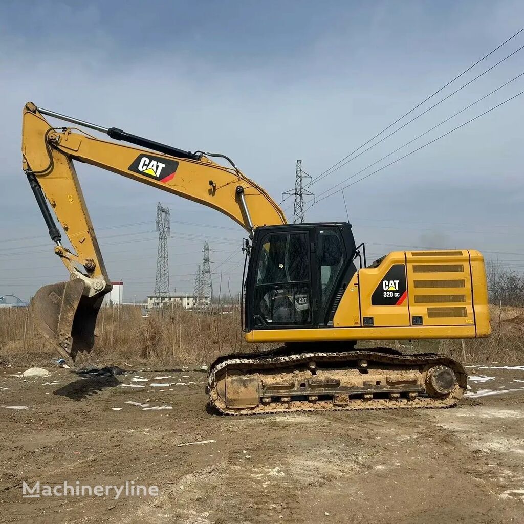new CAT 320GC tracked excavator