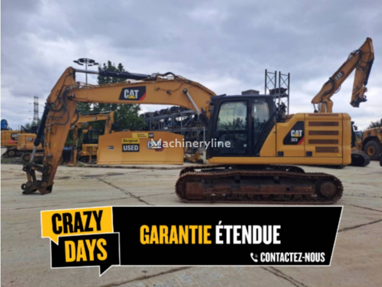 CAT 323 Kettenbagger