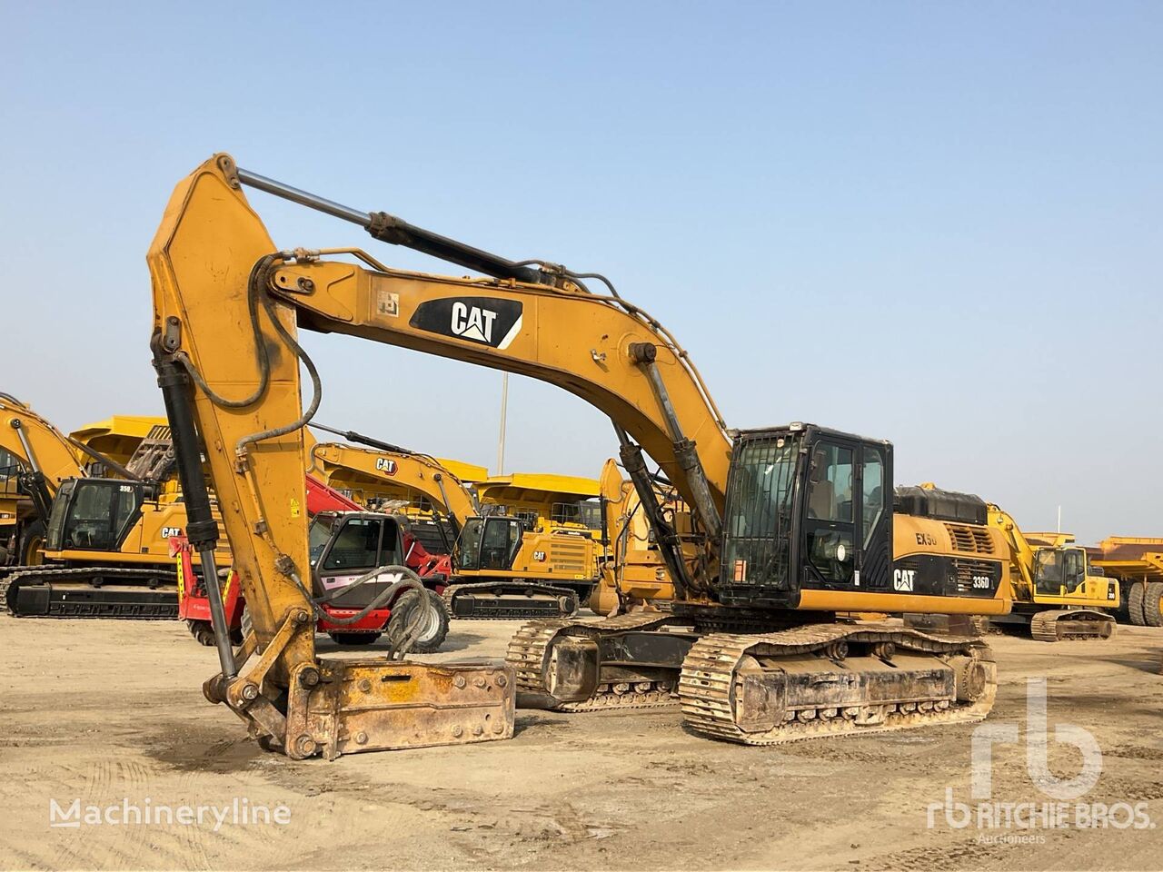 CAT 336DL tracked excavator