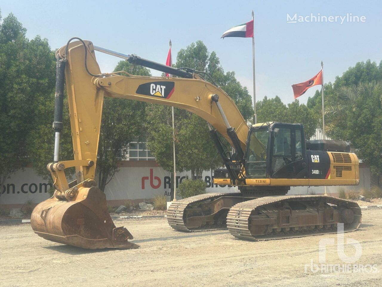 CAT 340D2L excavadora de cadenas