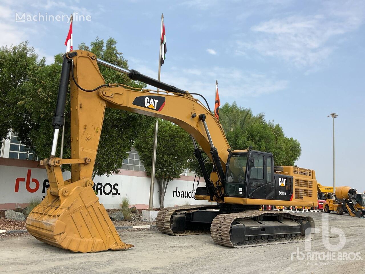 CAT 349D2 L tracked excavator