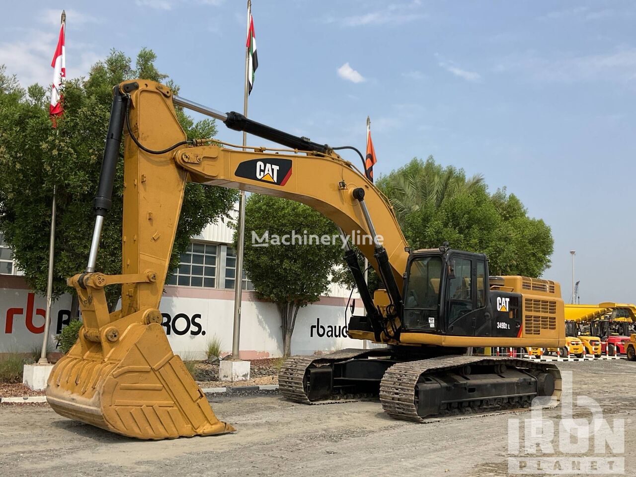 гусеничный экскаватор CAT 349D2 L