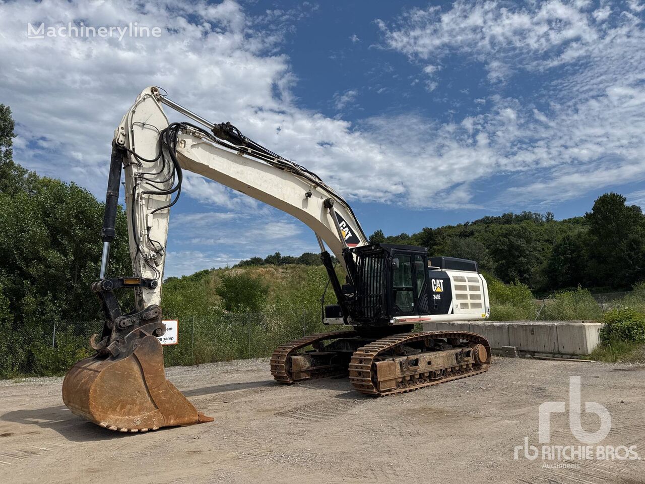 escavadora de rastos CAT 349EL VG Pelle Sur Chenilles