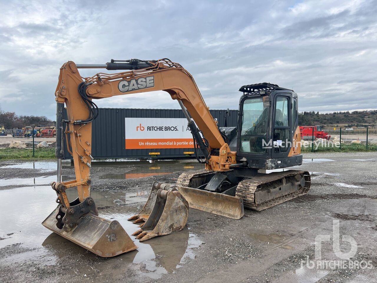 Case CX080-3 Pelle Sur Chenilles tracked excavator