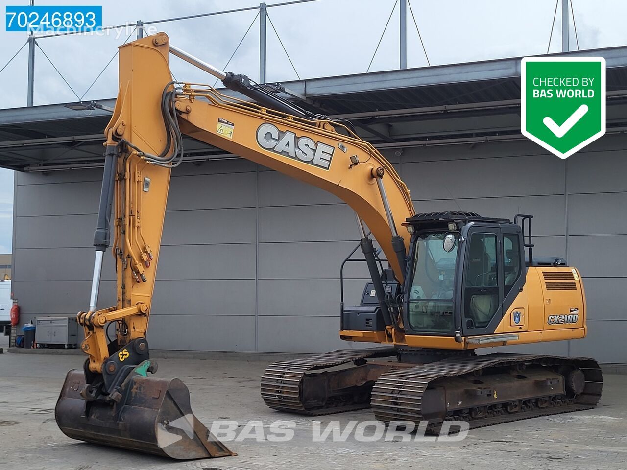 Case CX210 D DUTCH MACHINE excavadora de cadenas