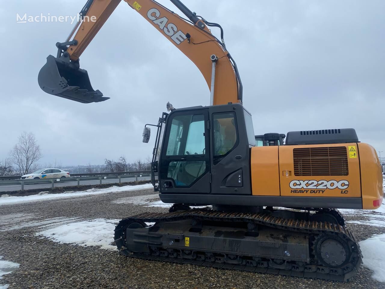 new Case CX220C tracked excavator