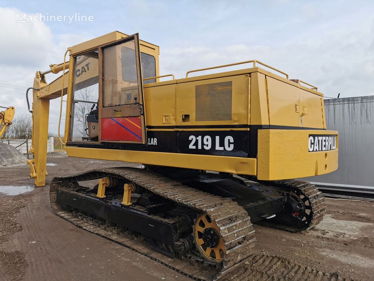 Caterpillar 219 lc  tracked excavator