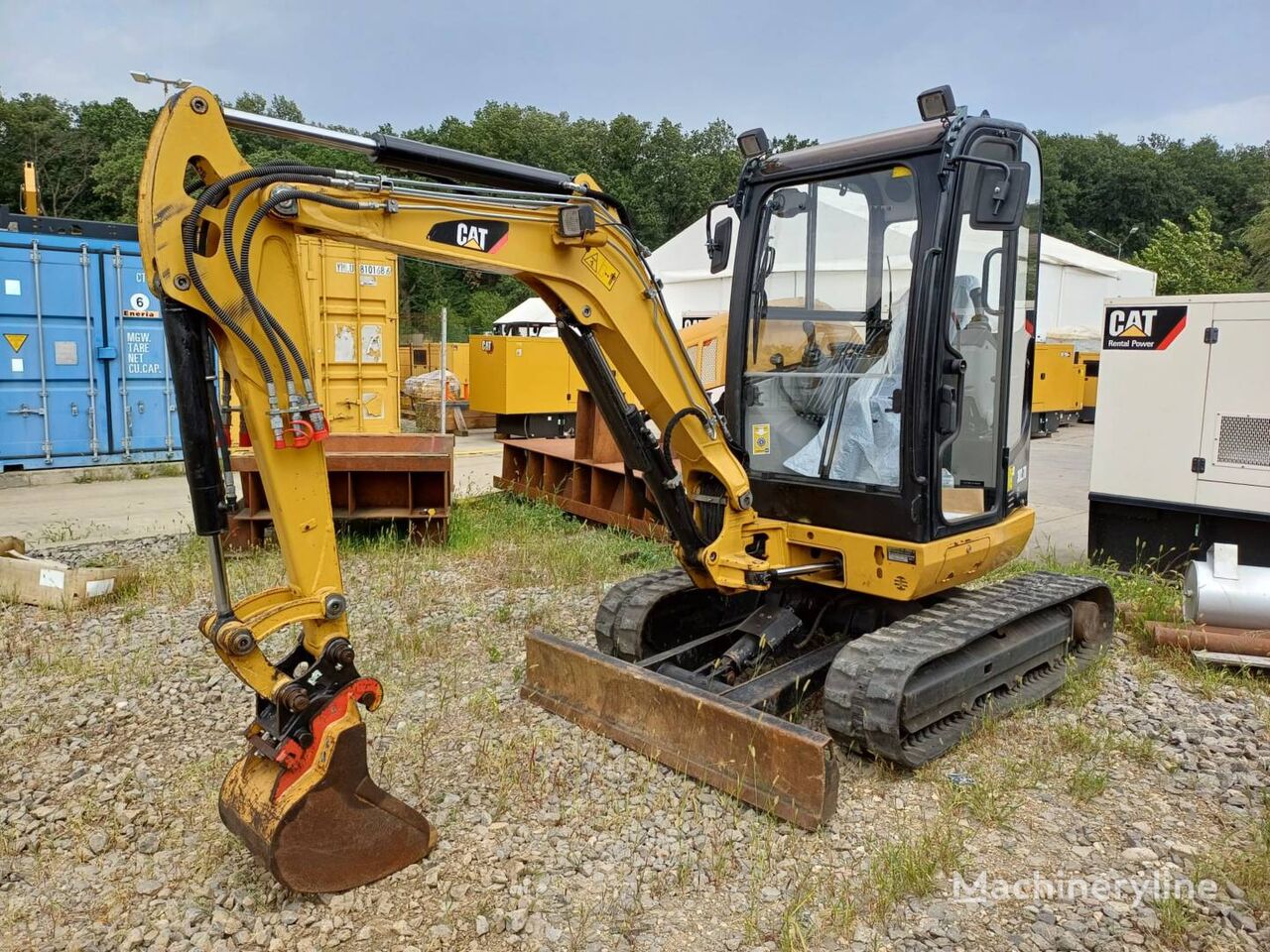 Caterpillar 302.7DCR excavadora de cadenas