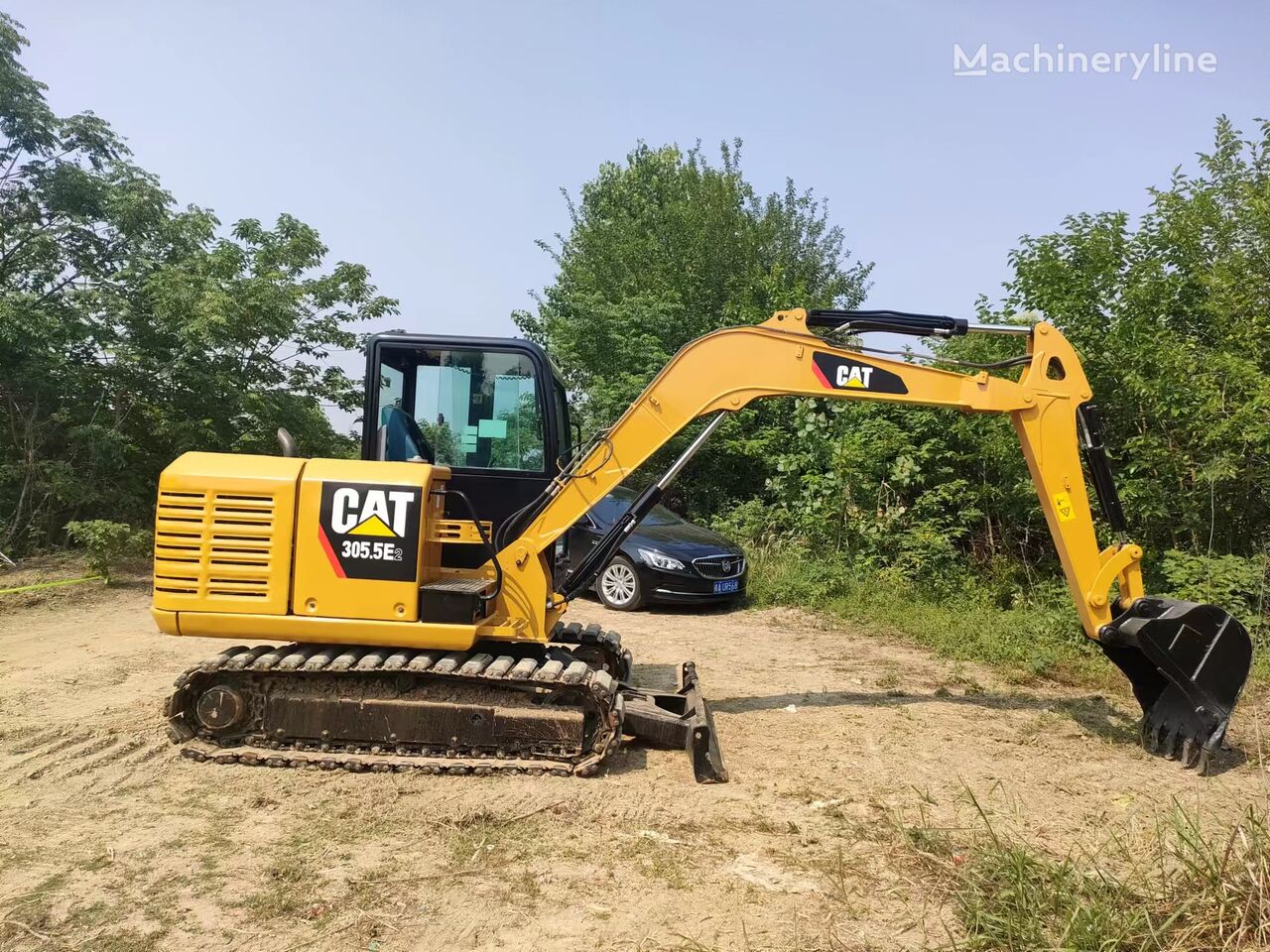 Caterpillar 305.5 rupsgraafmachine