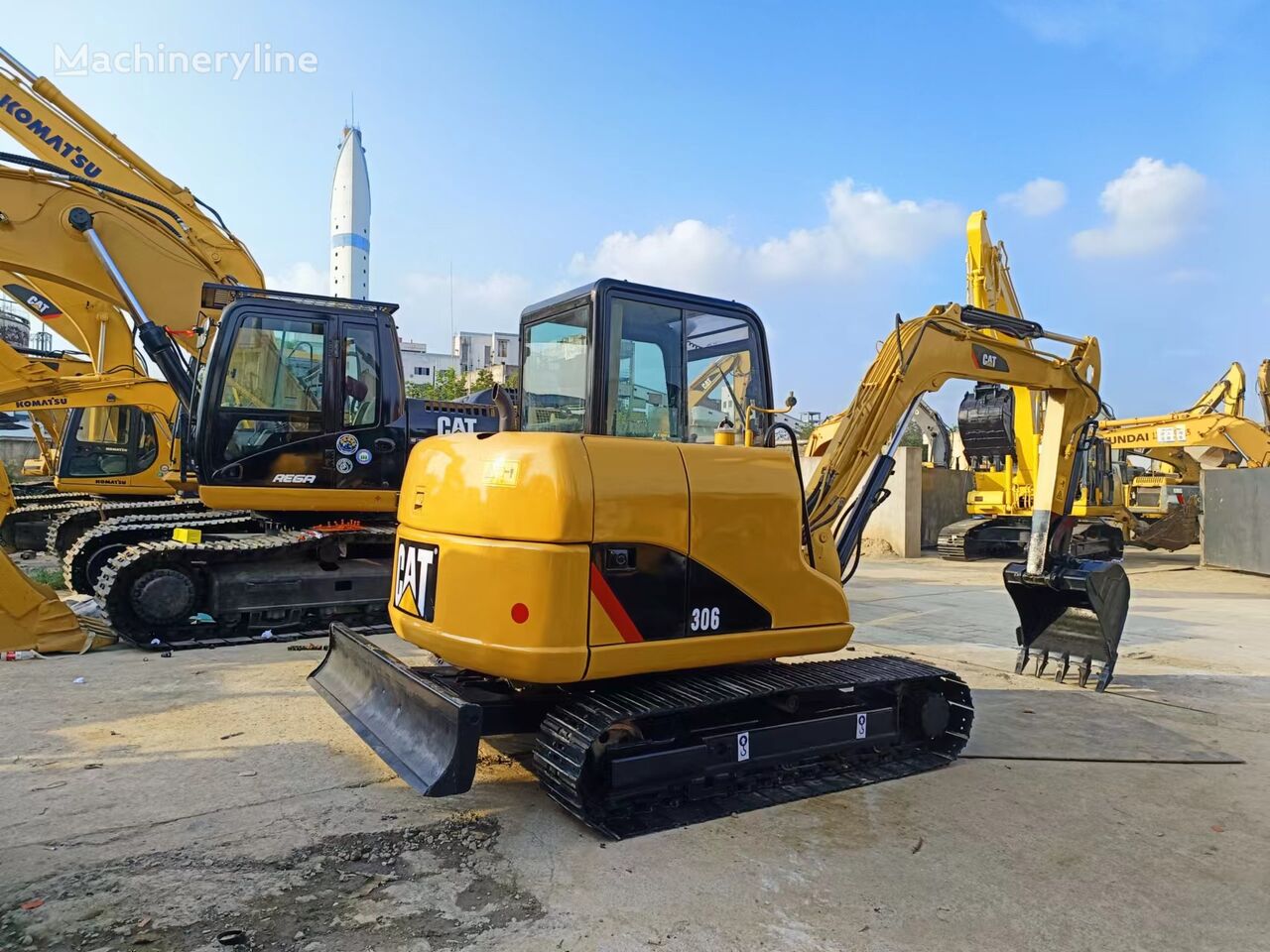 Caterpillar 306 tracked excavator