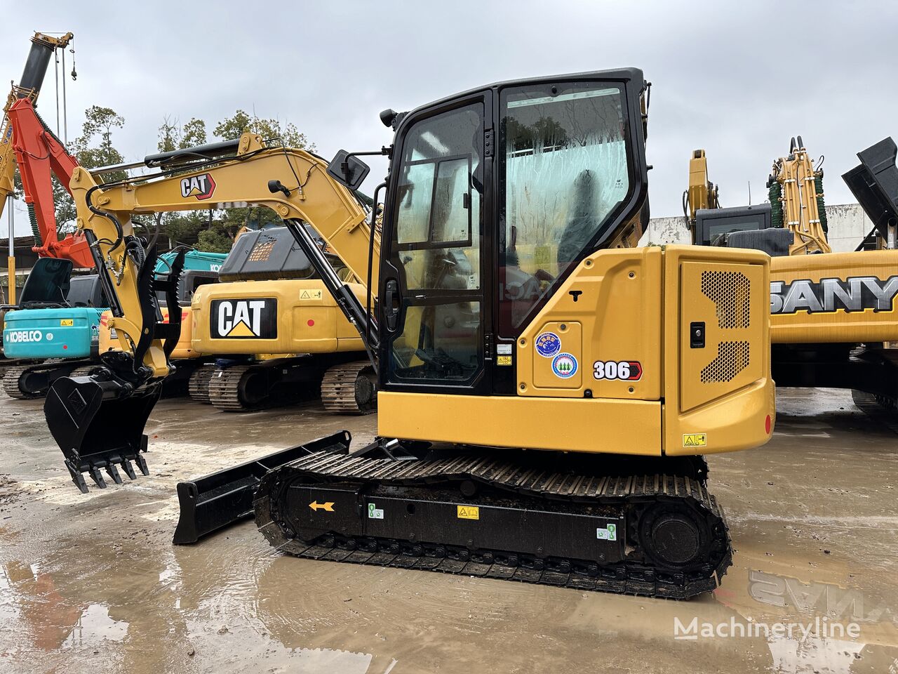 Caterpillar 306 306E2 307E 305.5 tracked excavator