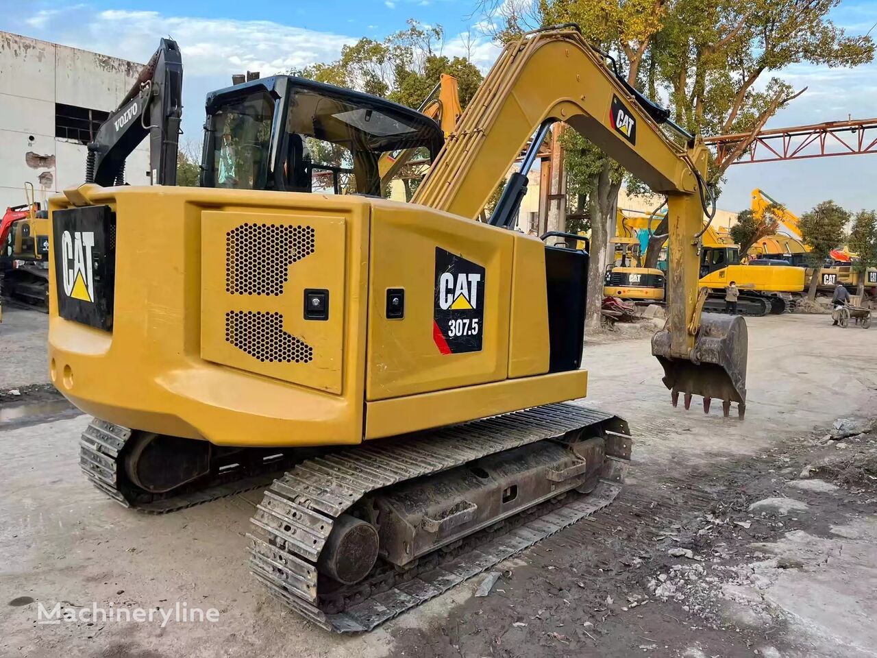 Caterpillar 307.5 308E2 306E 305.5 lánctalpas kotrógép