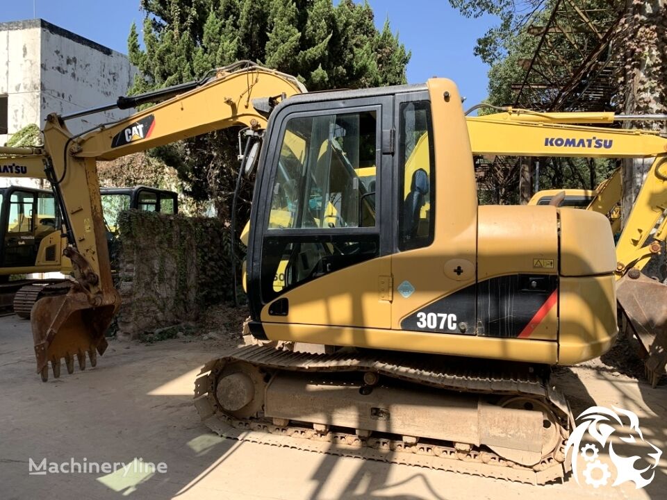 Caterpillar 307C tracked excavator